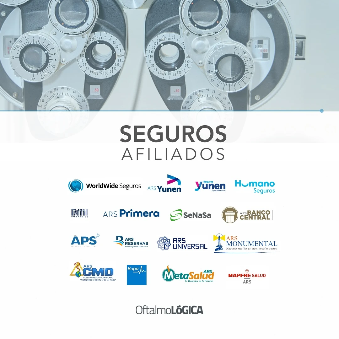 Seguros médicos que aceptamos @ Oftalmológica - Centro Oftalmológico Integral, Santo Domingo, República Dominicana, seguros afiliados